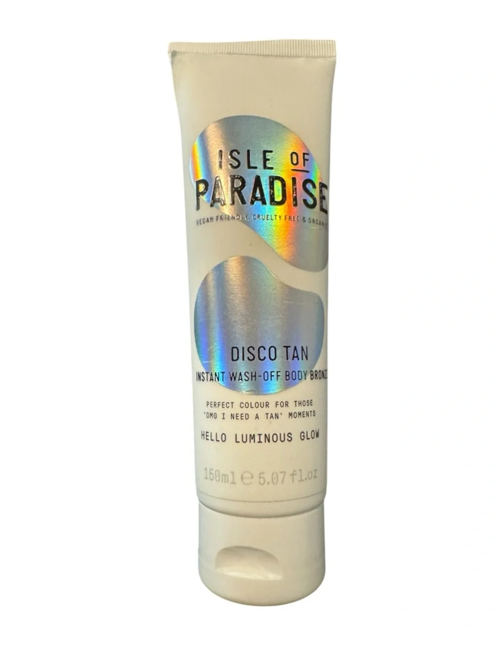 New Isle of Paradise Disco Tan Instant Wash-Off‎ Body Bronzer Summer Vacation
